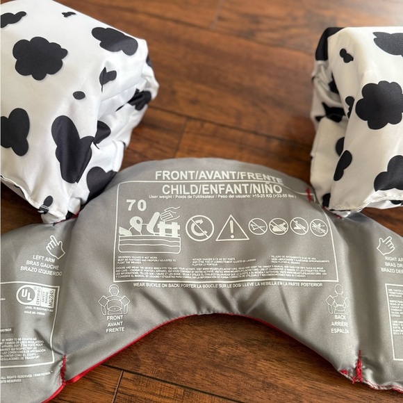 SwimWays Paw Patrol Toddler Swim Vest Life Jacket with Marshall Design - Picture 5 of 7